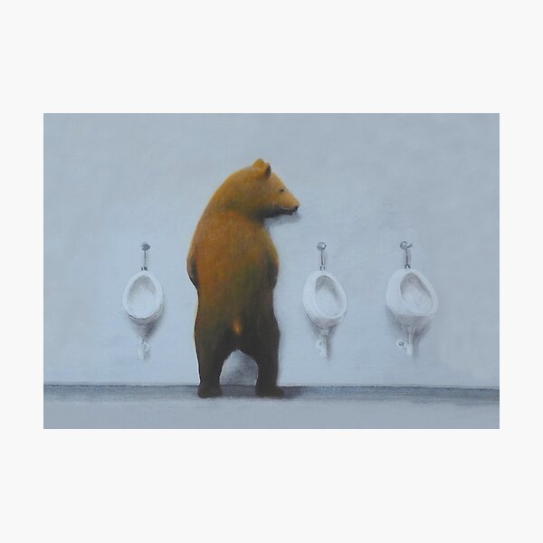 Urinal Mate Fotodruck