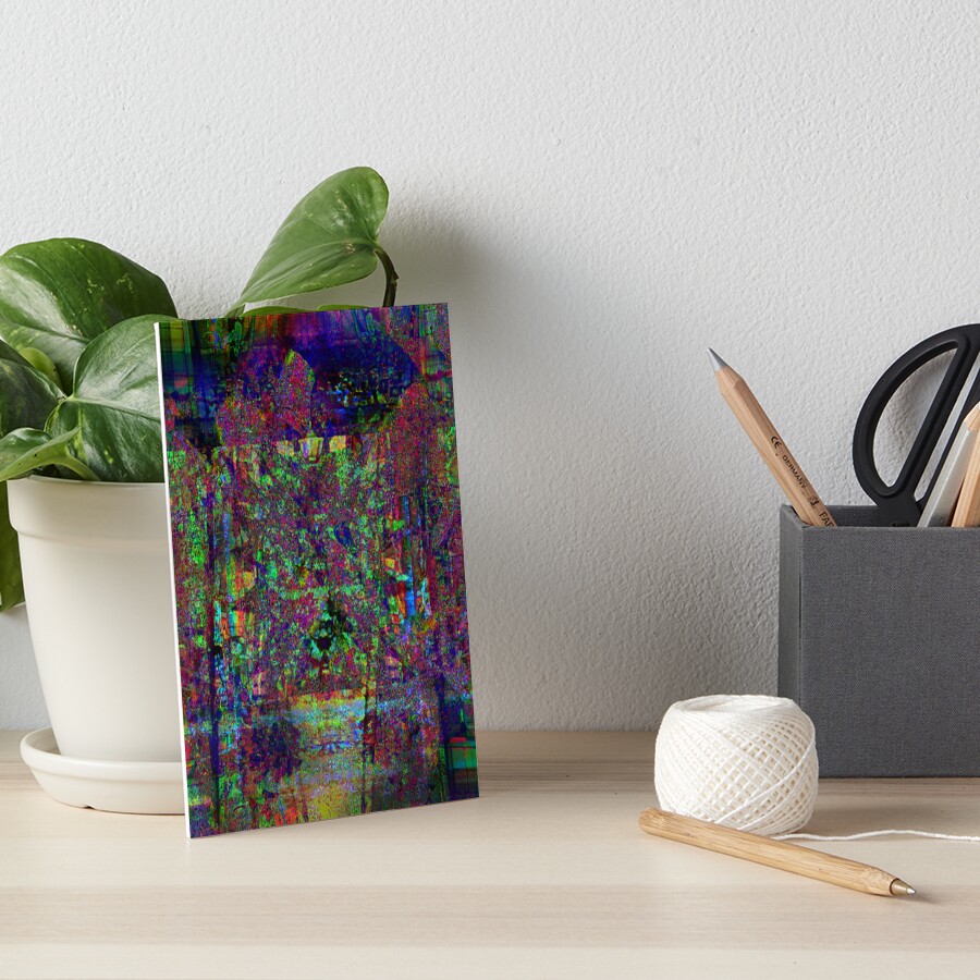 Item preview, Art Board Print designed and sold by perplexia.