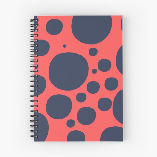 Aperçu de l'œuvre Motif à pois sur fond rouge créée et vendue par ArtOrg.