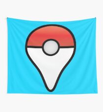 Pokemon Go Map Location Point Wall Tapestry