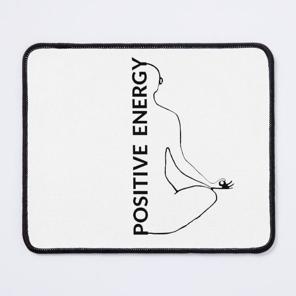 Item preview, Positive Energy t-shirts, PROTONS, Yoga positivity designed and sold by Lazy Dad Creations.