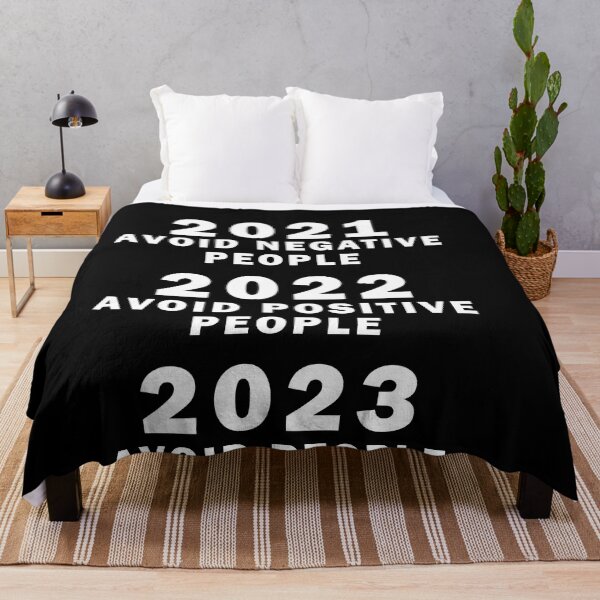 Item preview, Funny Happy New Year 2023 - New Year Eve 2023, 2021 Avoid Negative People designed and sold by Waleedw.