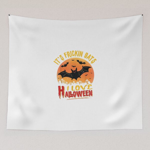 Item preview, Its Frickin Bats I Love Halloween Scary designed and sold by DennlerOrlantha.