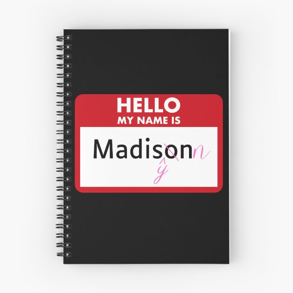 Item preview, Madisynn Name Tag Corrected Pink designed and sold by LatterDaze.