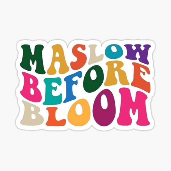 Item preview, Maslow Before Bloom School Counselor Gift for Accelerating Teachers designed and sold by Sophistical.