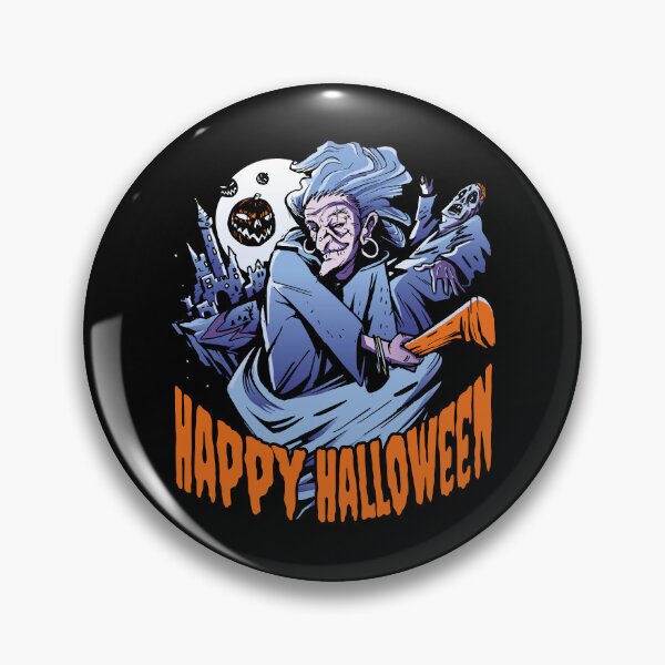 Item preview, Witch Broom Castle Happy Halloween designed and sold by Amazing Designs.