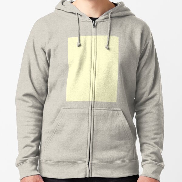 cream yellow hoodie