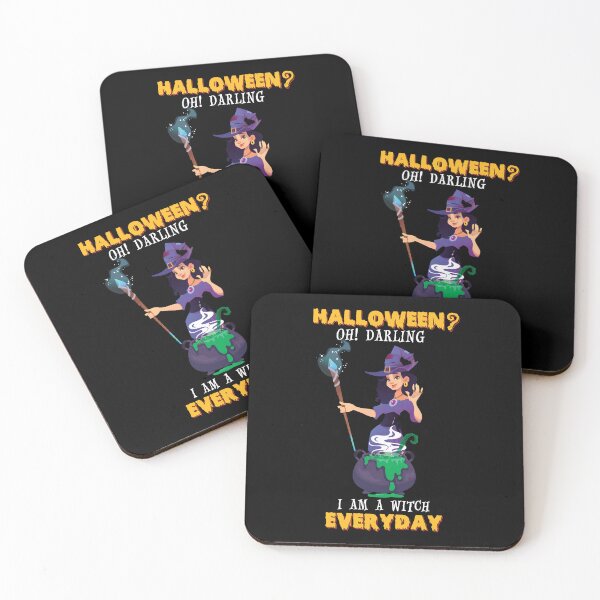 Item preview, Halloween Oh Darling I Am A Witch Everyday designed and sold by ElzaMathurinppi.