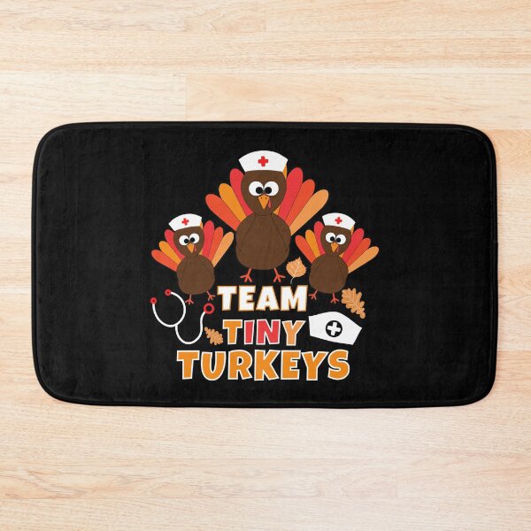 Item preview, Team Tiny Turkeys Thanksgiving Fall for women nurse  designed and sold by Sasikharn.