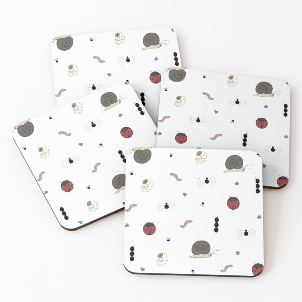 Item preview, Busy Little Insects Pattern  designed and sold by pocketurtle.