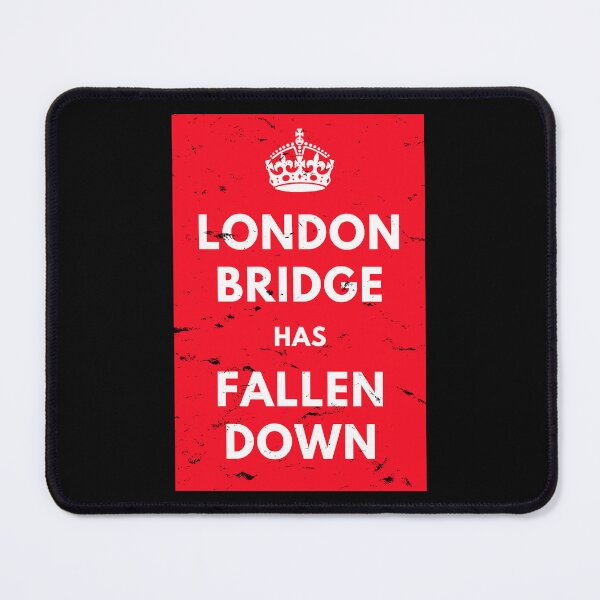 Item preview, London Bridge Has Fallen Down | Distressed Poster designed and sold by RuggedRoo.