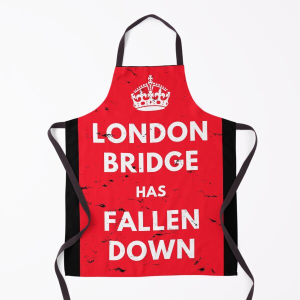 Item preview, London Bridge Has Fallen Down | Distressed Poster designed and sold by RuggedRoo.