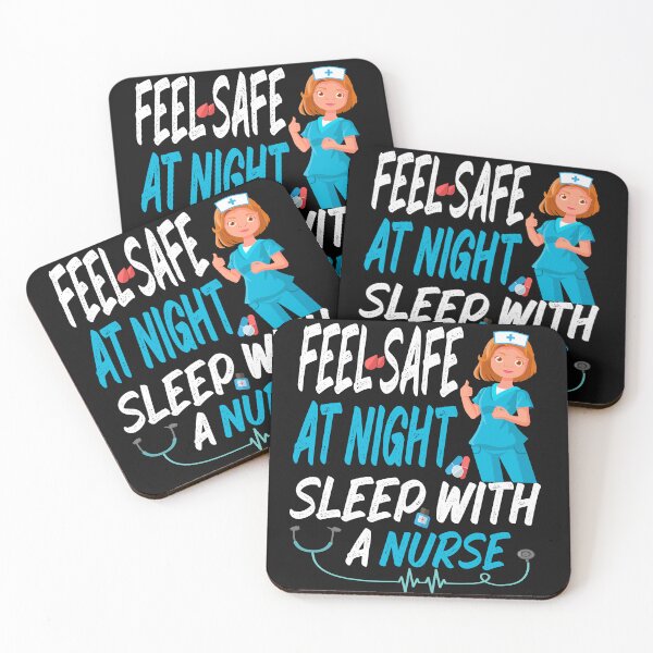 Item preview, feel safe at night sleep with a nurse designed and sold by hamzablk.