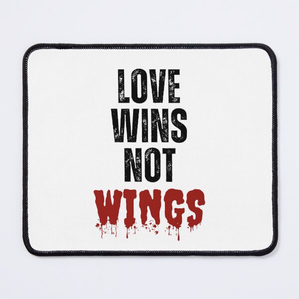 Item preview, Love Wins Not Wings Animal Rights designed and sold by IntegrityDesign.