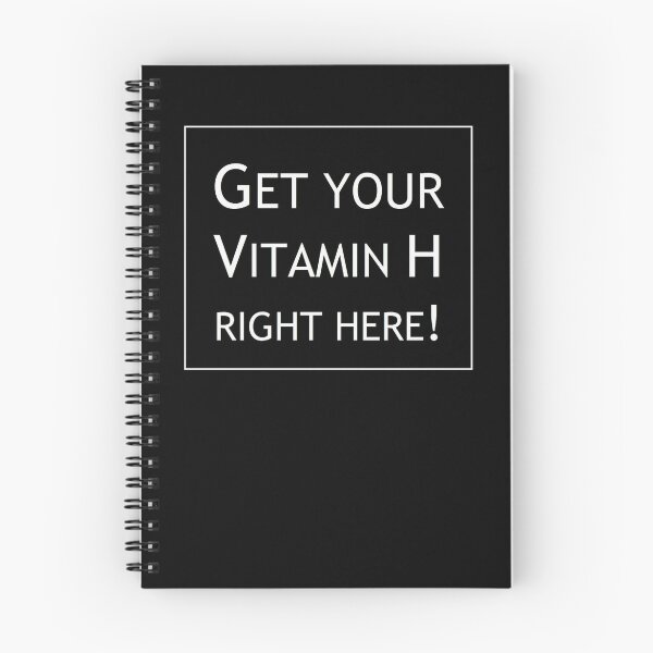 Item preview, Vitamin H... WHITE FONT designed and sold by nature. electrified..