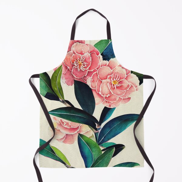 Item preview, Camellia Floral Print designed and sold by ThePurpleMelon.