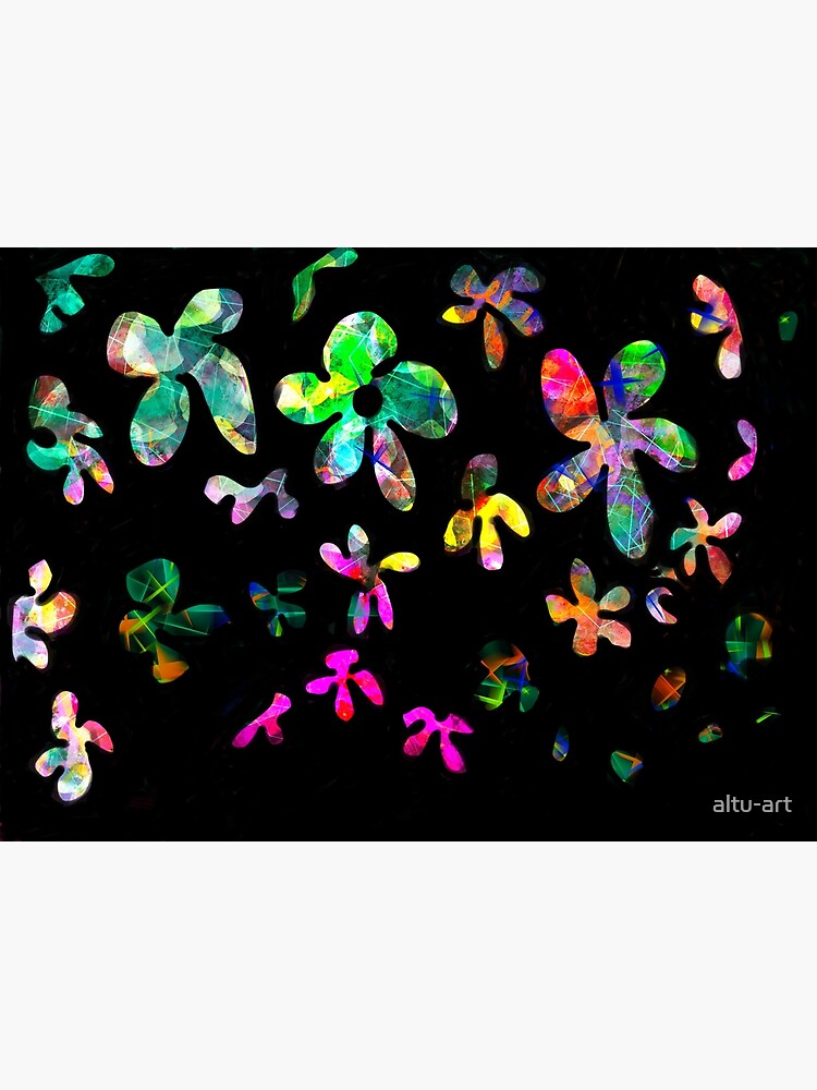 "Flying Flowers" Poster for Sale by altuart Redbubble