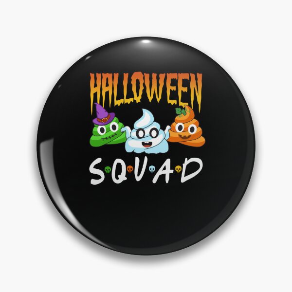 Item preview, Halloween Squad Happy Halloween Holiday Pumpkin Boo Witch Zombies designed and sold by ElzaMathurinppi.