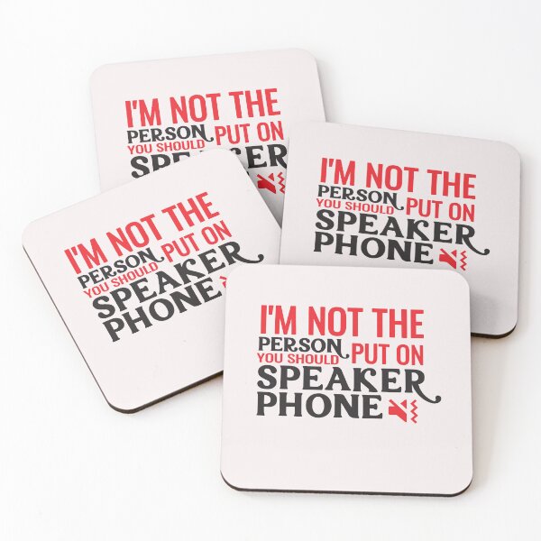 Item preview, I am not a person you should put on speakerphone designed and sold by Nedskr.
