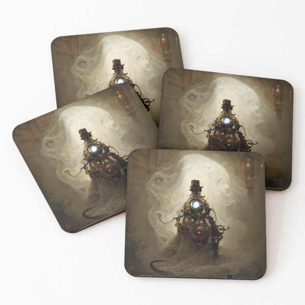 Item preview, Steampunk Ghost 5 designed and sold by AiBroughtToLife.