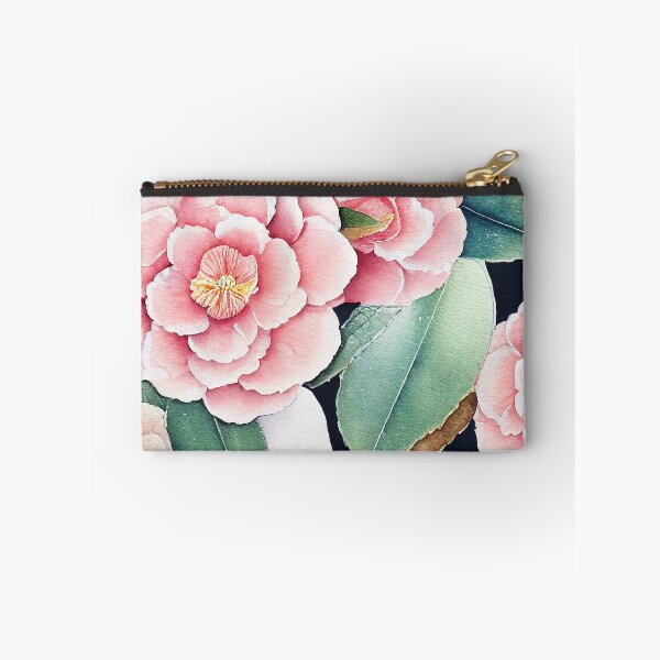 Item preview, Camellia Floral Print designed and sold by ThePurpleMelon.