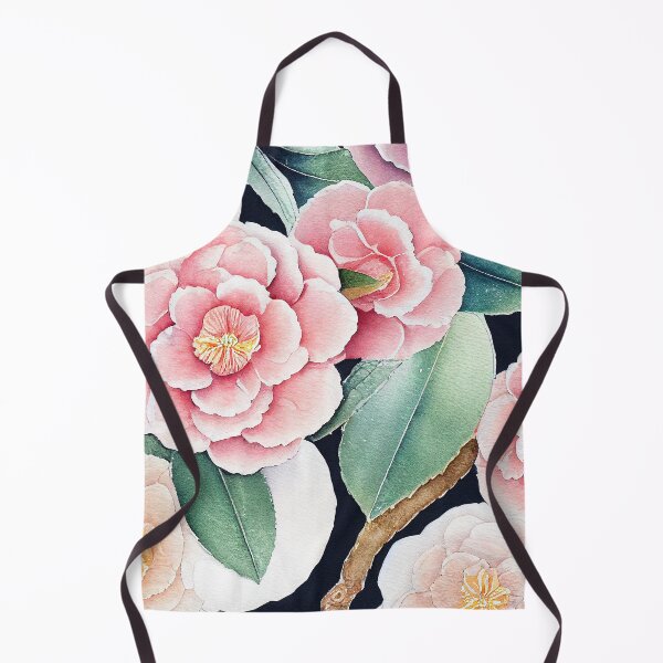 Item preview, Camellia Floral Print designed and sold by ThePurpleMelon.