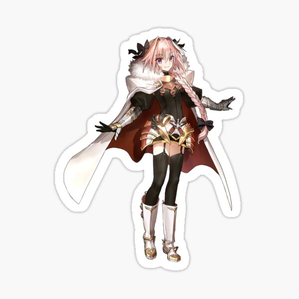 Astolfo Fateapocrypha Sticker For Sale By Genetonic Redbubble