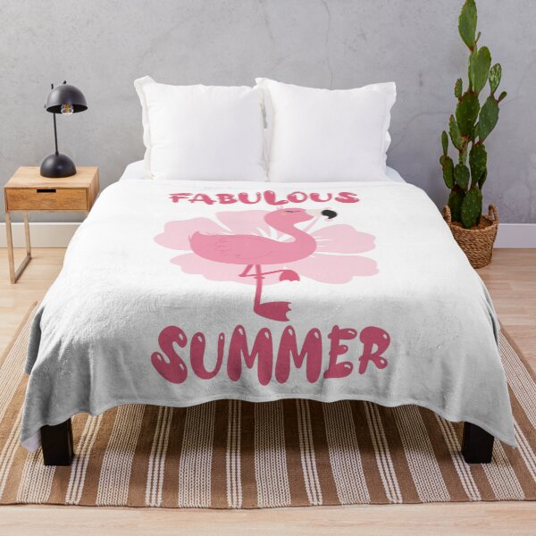 Item preview, Summer, Summer! - Fabulous Flamingo designed and sold by WisdomInspired.