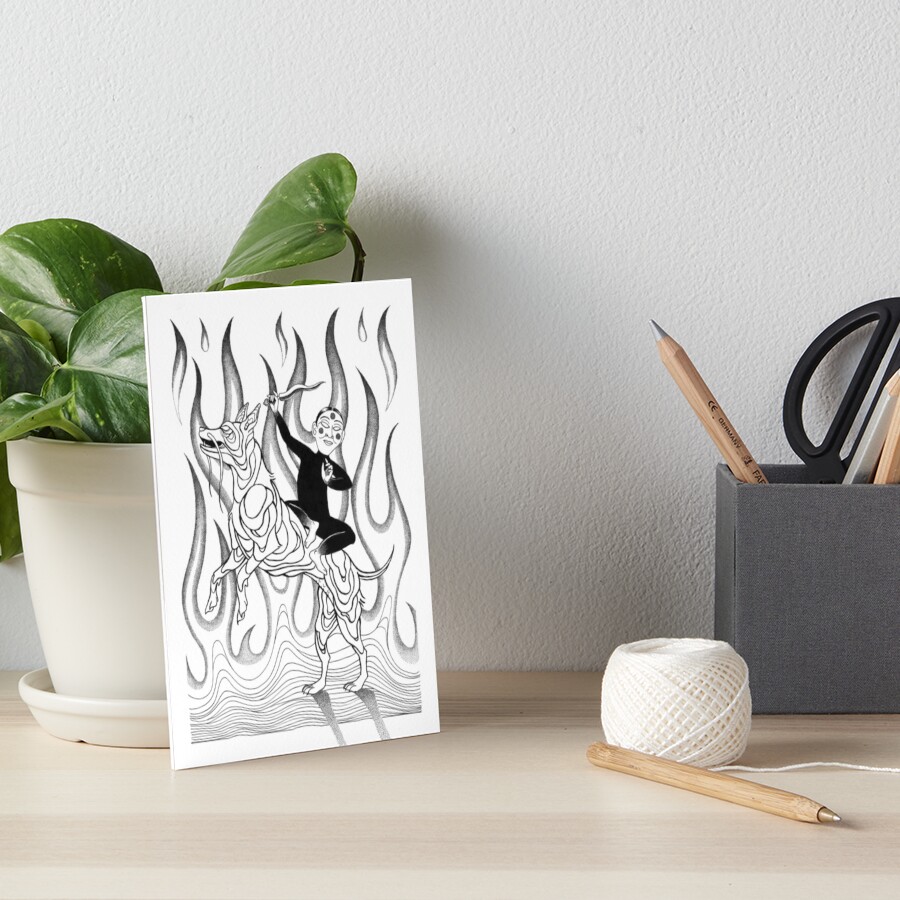 Item preview, Art Board Print designed and sold by MariaCapsuna.