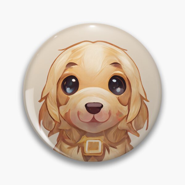 Item preview, Chewie - Cute Golden Retriever designed and sold by Doggopedia.