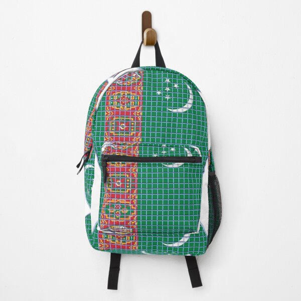 Item preview, Turkmenistan Flag Rounded - Squares Pixel designed and sold by MoonElite.