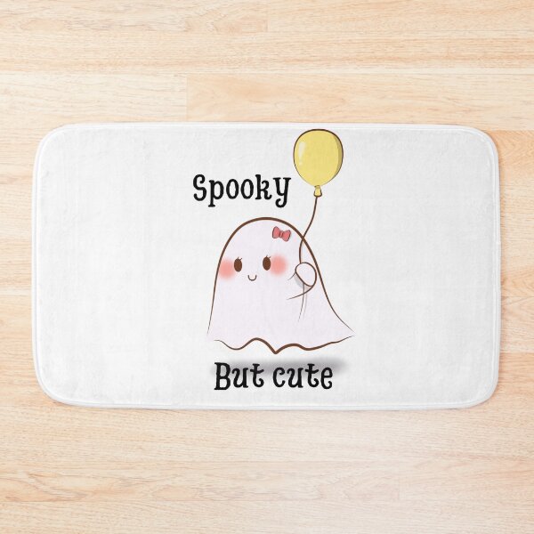 Item preview, Spooky But Cute Little Halloween White Ghost designed and sold by The Glasses Girl.