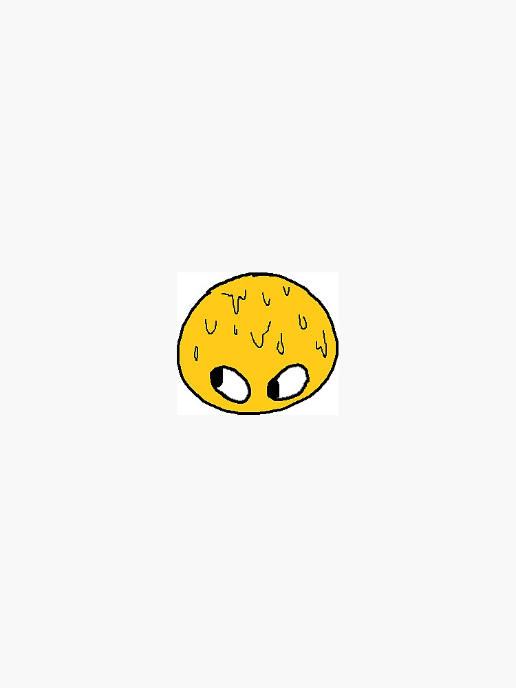 Cursed Emoji: Fear Sticker for Sale by Lane-P-Art