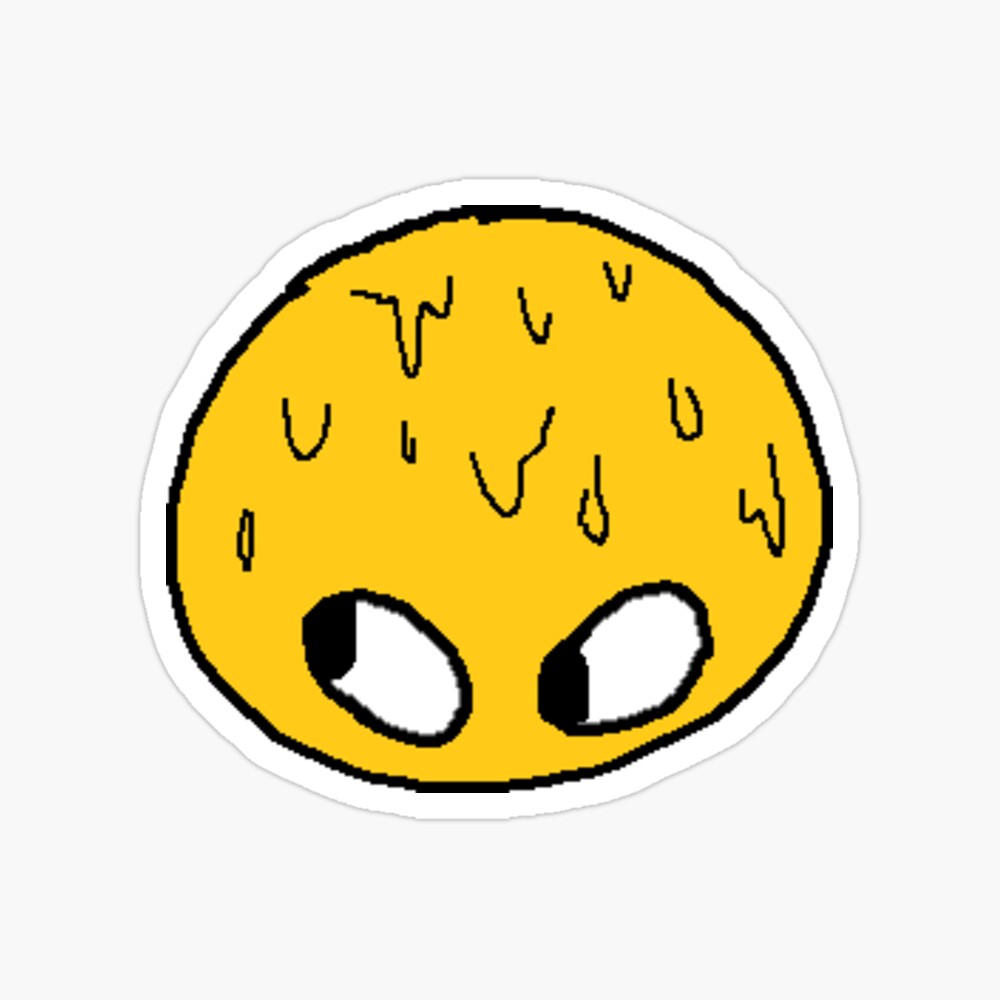 cursed emoji sticker pack Sticker for Sale by dividedlines