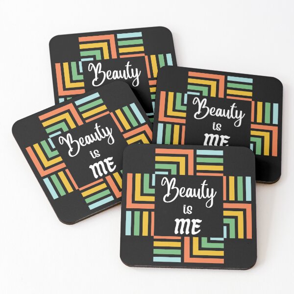 Item preview, Inspirational Self Empowerment Quote Beauty is Me designed and sold by jkernz.