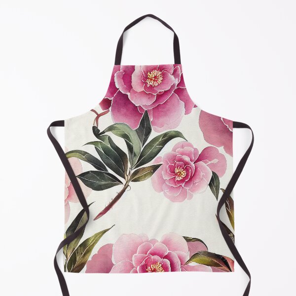 Item preview, Camellia Floral Print designed and sold by ThePurpleMelon.
