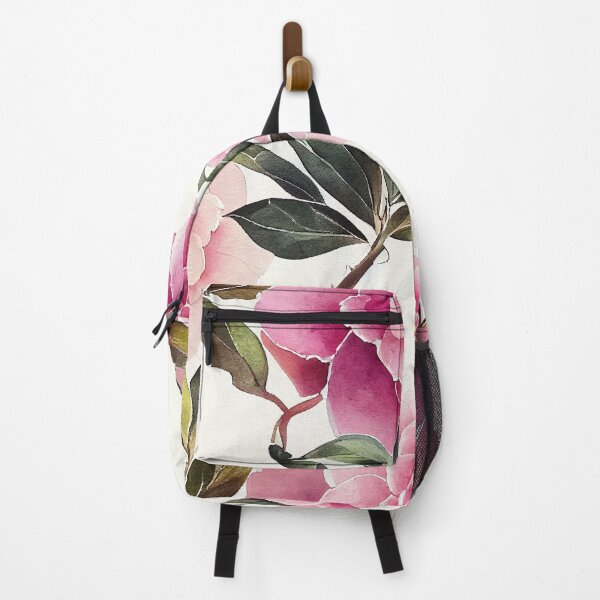 Item preview, Camellia Floral Print designed and sold by ThePurpleMelon.
