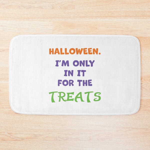Item preview, Halloween. I'm Only In It For The Treats - Multicolour Text designed and sold by Sketchypenface.