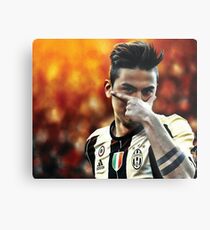 Dybala Mask Metal Print