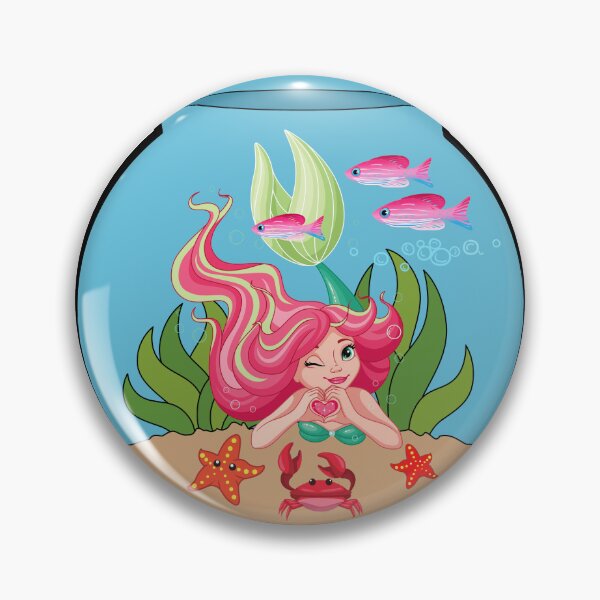 Item preview, Mermaid Princess  in a fish tank designed and sold by ramazis.