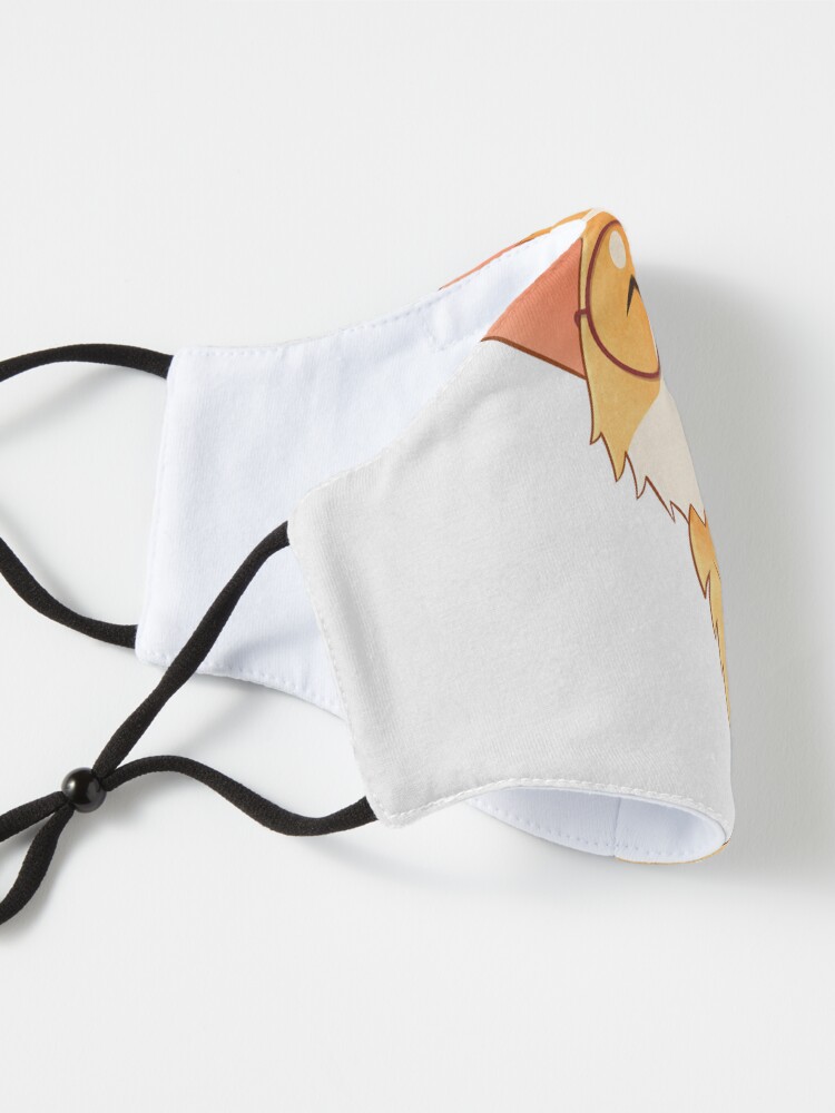 Alternate view of smart corgi Mask