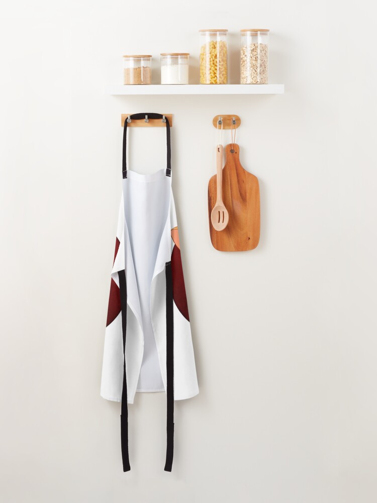 Alternate view of smart corgi Apron