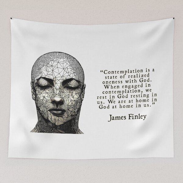 Item preview, God Resting in Us (James Finley) designed and sold by NuminousYes.