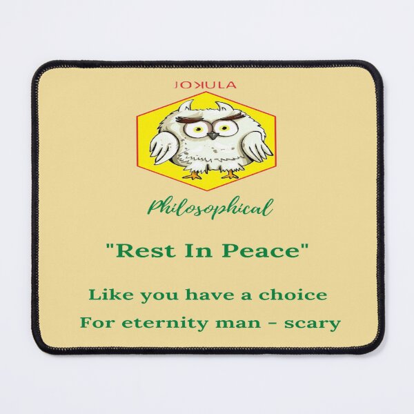 Item preview, "Jokula philosophical 6 RIP " green designed and sold by skoumpourdides.