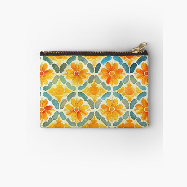 Item preview, Marigold Floral Print designed and sold by ThePurpleMelon.