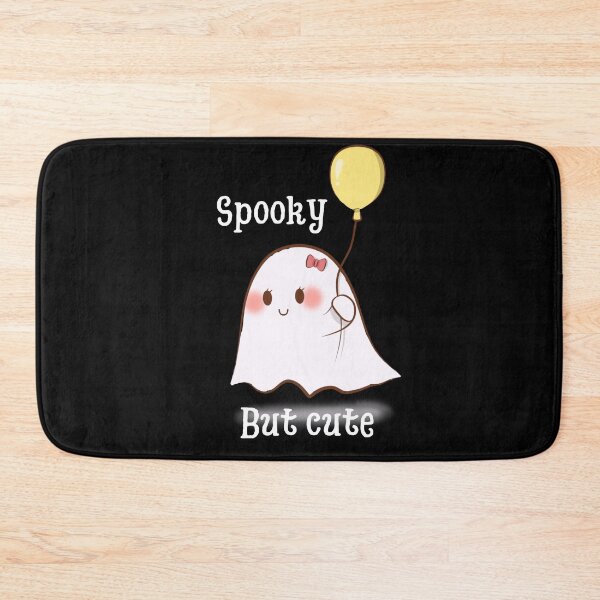 Item preview, Spooky But Cute Little Halloween White Ghost designed and sold by The Glasses Girl.