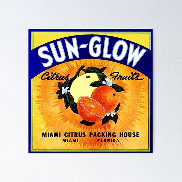 Item preview, Vintage Florida Citrus  designed and sold by DigitalEffects.