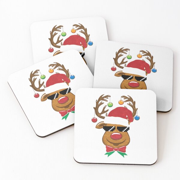 Item preview, Christmas Reindeer with Sunglasses  - Cool Christmas designed and sold by Numero14.