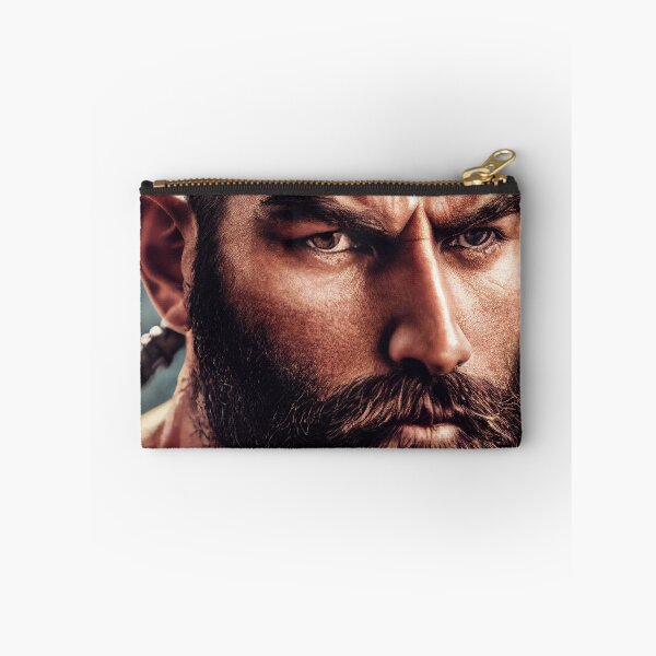 Item preview,  Legendary Barbarian Warrior  –  Portrait Of A Cool Hairy Bearded Barbarian  Warrior | Midjourney AI Generated Art designed and sold by MadeByRobots.