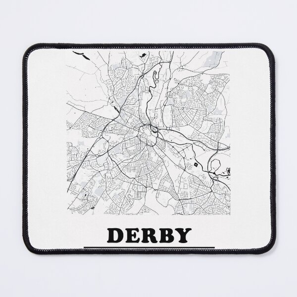 Item preview, Minimal Derby Map designed and sold by Enea Kelo.